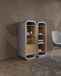 Unsere redaktion hat unterschiedlichste hersteller & marken analysiert und wir zeigen ihnen als leser hier. Minibar Mit Integriertem Mini Kuhlschrank Co33 Betonmobel