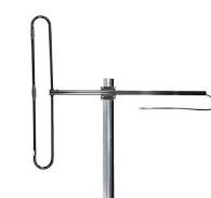Folded Dipole Antenna with 136 to 174 MHz, 3 dBi, N Female, Vertical  Polarization, 1 Port, 1.5 VSWR