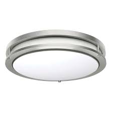 energetic lighting 14 led flush mount led flush mount flush mount brushed nickel lighting