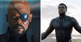 Samuel L. Jackson and Chadwick Boseman Were Working