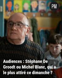 Stéphane De Groodt et Michel Blanc rivalisent d'audience ce dimanche soir.  Découvrez qui a captivé le plus de téléspectateurs. ➡️  https://l.ozap.com/9wy