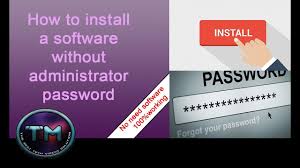 How To Install Any Software Without Admin Rights Easy Youtube