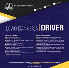 Thejobcrawler.com has been visited by 10k+ users in the past month Pt Kokai Indo Abadi Official On Twitter Lowongan Kerja Driver Infoloker Lowongankerja Loker Lowongan Infolowongankerja