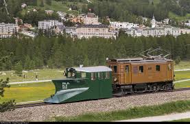 222 Rhb Rhatische Bahn Ge 2 4 At Pontresina Switzerland By Georg Trub Old Train Station Work Train Garden Railway