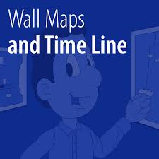 Wall Maps And Time Line And Labels
