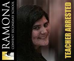 Ramona Convent Teacher Arrested