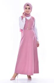 Dusty Rose İslamitische Jurk 4095 02