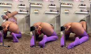 Itzgrippytv Bent Over and Fucked by Dildo Machine Onlyfans Video | Thothub.