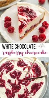 This White Chocolate Raspberry Cheesecake Is An Easy No Bake Ch In 2020 Raspberry Cheesecake Recipe Chocolate Raspberry Cheesecake White Chocolate Raspberry Cheesecake