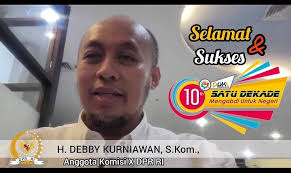 Debby Kurniawan, S.Kom, DPR RI, Bappenas, Kemenkop-UKM Dukung Peringatan 1  Dekade PPKL Mengabdi untuk Negeri Kabar1News.com