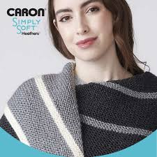 Caron® Simply Soft® Heathers™ #4 Medium Acrylic Yarn, Woodland Heather  5oz/141.7g, 250 Yards (12 Pack)