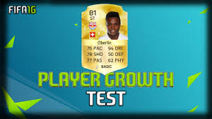 How many goals has dimitri oberlin scored this season? Fifa 16 Dimitri Oberlin Growth Test Youtube