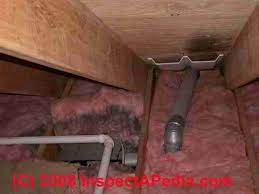 How to clean an outside dryer vent an exhaust fan during a bathroom remodel how to install a bathroom exhaust fan how to clean an outside dryer vent clean exhaust fans in the bathroom. Bathroom Exhaust Fan Terminations At Walls Roofs Bath Vent Duct Closed Screened Clearance Distances