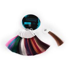 Synthetic Hair Color Swatch Ring Human Hair Color Chart