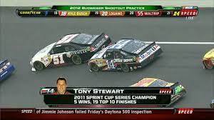 The 1982 nascar winston cup season began on february 14 at the daytona international speedway and concluded on november 21 at riverside international raceway. 2012 Nascar Sprint Cup Series Bud Shootout Practice Crash Youtube