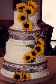Wedding Cake Inspiration The Best Wedding Cakes On Pinterest Sunflower Wedding Cool Wedding Cakes Wedding Cake Rustic