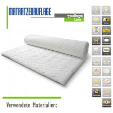 Orthopaedic h2 medium/firm mattress providing a firm support while keeping high comfort level. Latex 70 X 180 Hohe 6 Cm Matratzenl A B