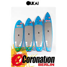 All the indoor/outdoor activities, signboard, shopping mall display board, exhibition (inserted into octanorm (ospi) booth panels). Oukai Inflatable Sup 12 6 X 30 Board Blue Coronation Berlin