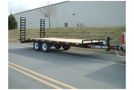 Bri Mar EH820-12 Flatbed Trailer