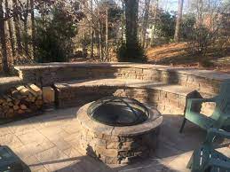 As you can see from the photo above, these lipped retaining wall blocks can still make very attractive fire pits. Fire Pits And More With Garden Wall Block Heritage Block Retaining Wall Block