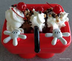 new! mickey kitchen sink sundae (aka