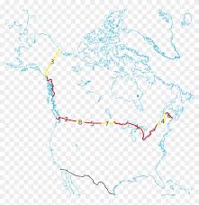 The peace arch border crossing into the u.s. Map Of United States Canada 16 File Us Border Svg Wikimedia Canada Us Border Png Transparent Png 1046x1024 1183226 Pngfind