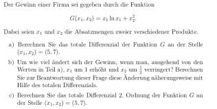 Strenge schwache ordnung) oder nicht (totalordnung bzw. Wie Berechnet Man Bei Dieser Aufgabe Das Totale Differential 2 Ordnung Mathelounge