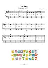 This alphabet song in our let's learn about the alphabet series is all about the consonant dyour children will be . Abc Song Piano Tutorials Free Sheet Music Pdf Download
