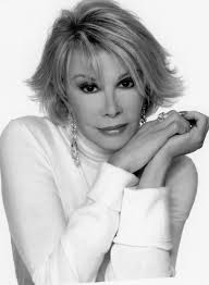 Joan Rivers, the actress, comedian and television personality known for dishing out vicious commentary on red carpet fashion, will give a stand-up ... - Joan-Rivers-Black-White-photo001