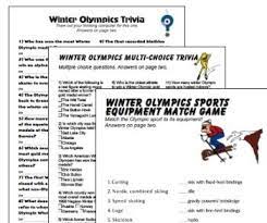 It's just all so exciting. Winter Olympic Games Printable Trivia Bundle Olympic Party Olympic Party Games Olympics