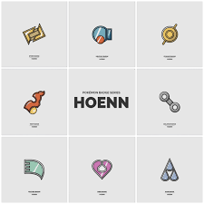 Hoenn Region Badges From My Pokemon Badge Series Https I Redd It Khy2aw3sm4801 Jpg Games Gaming Pokemon Pokemongo A Pokemon Badges Pokemon Hoenn Region