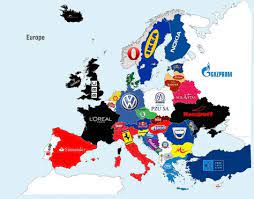 What The Most Famous Brands Are From Each State Map Diagram Us Map Printable European History