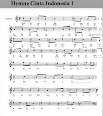 Not Angka Lagu Hymne Cinta Indonesia 1 Tolong Ya Kak Note Jangan Asal Jawab Poin Tinggi Brainly Co Id