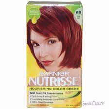 The most important factor in covering red hair dye is color selection. Garnier Nutrisse Nourishing Color Creme 66 True Red Hair Color U Buy Beauty Bestsellers Make Up Skin Care Hair Care Fragrance
