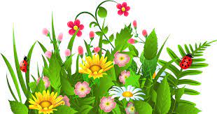 Are you searching for facebook icons or logos in png format for your web design? Flowers Clipart Border Flowers Clipart Clipart Spring Grass With Flower Clipart Png Download Full Size Clipart 14641 Pinclipart