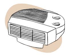 The heated oil particles mix with air in the blast tube. Electric Fan Heaters Build