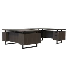 Gently used u shaped desk with lateral filing cabinet, storage unit and bookshelf. Mirella Mrubf7236 72 W U Shaped Desk