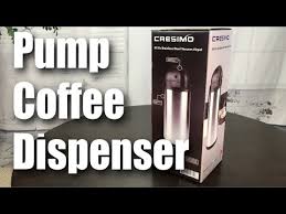 We did not find results for: 3l Stainless Steel Airpot Thermal Carafe Coffee Dispenser By Cresimo Review Youtube