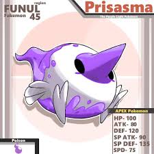 Funul No Instagram When Prisorb Is Fainted By A Special Poison Type Attack The Fragmented Light Will Reform Into The Poison Pokemon Pokemon Fake Light Purple