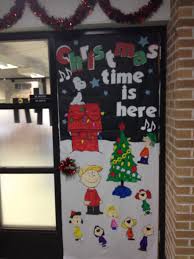 From meme christmas decor to boozy christmas ornaments. Charlie Brown Christmas Door Took A While But I Love It Classroom Christmas Decorations Christmas Classroom Door Decorating Contest