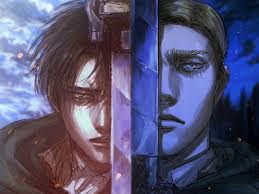 Collection by ana paula bertoni. Wallpaper Shingeki No Kyojin Levi Erwin Smith Sword Wallpaper For You Hd Wallpaper For Desktop Mobile