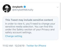 To turn off this tweet might include sensitive content on twitter, you need to log in to twitter on a browser, navigate to settings and privacy, select privacy and safety, select content you see, and tick the box for sensitive content. Zendergarten On Twitter It S Too Sensitive For Me