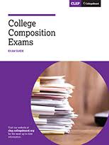 College Composition Exam Clep The College Board