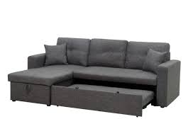 You can rest and enjoy catching up with a friend while seated in this posh seat during the day and convert it to a comfortable. Victor Reversible Sectional With Pull Out Bed Furniture Trends
