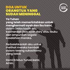 Dalam nama bapa dan putera dan roh kudus, amin. Katolik Media Doa Untuk Orangtua Yang Telah Meninggal Facebook