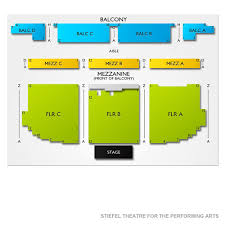 Stiefel Theatre For The Performing Arts 2019 Seating Chart