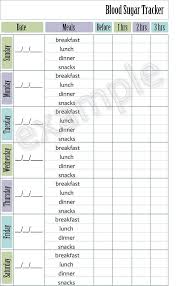 blood sugar tracker blood glucose log diabetic log blood