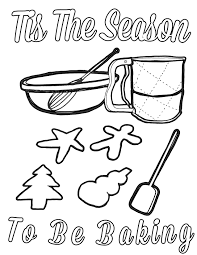 This is another free printable coloring page with christmas tree image with snow on it. Simple Christmas Coloring Pages