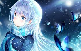 Check spelling or type a new query. Blue Hair Anime Girl Wallpapers Wallpaper Cave