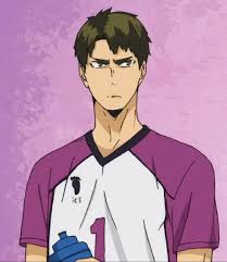 Wakatoshi Ushijima Haikyuu In 2020 Ushijima Wakatoshi Haikyuu Anime Anime Meme Face